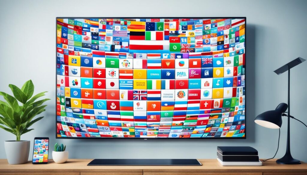 Multi language falcon IPTV